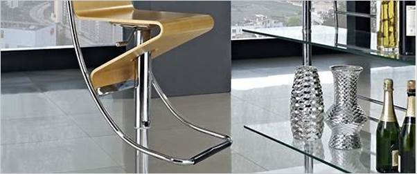 Backless bar stools modern design