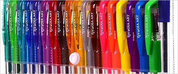 Best gel pens for coloring
