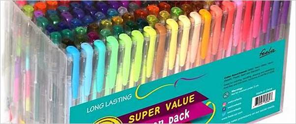 Coloring gel pens review