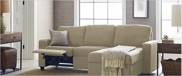 Comfortable reclining sectional