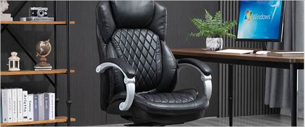 Executive office chair for tall person
