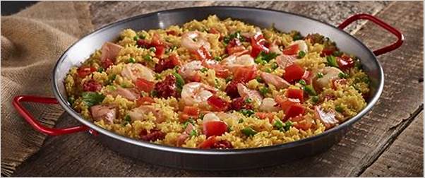 Handcrafted paella pan for authentic flavors