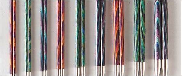 Interchangeable knitting needles