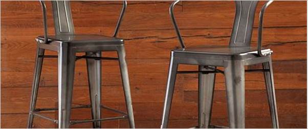 Modern industrial bar stools