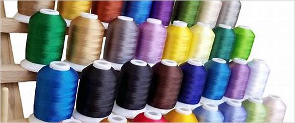 embroidery thread materials