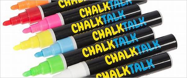 liquid chalk pen set