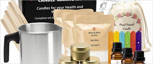 soy wax candle making kit